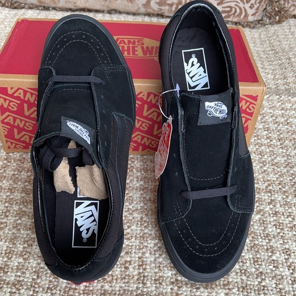 Vans Sk8-Low Disruptive Black/Black - Picture 12 of 16